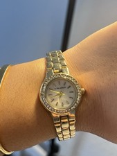 Goldene Damen Hand Uhr
