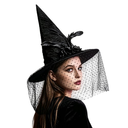Hexenhut damen halloween - hexenhut,