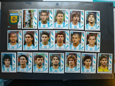 Panini WM 2006 WC Germany - Argentinien komplett Set Lionel  Messi