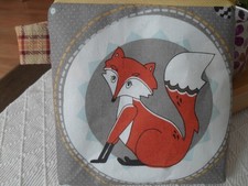 Kosmetiktsche Schminktasche, Stifte Tasche, Unikat, genäht, upcycling, Fuchs