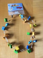 HABA Kette Holz Schmetterling Perlen Halskette Schmuck bunt Mädchen *NEU