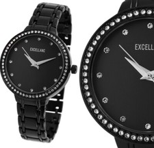 Damenuhr Armbanduhr Schwarz