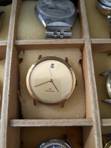 Vintage golana swiss - vintage, gold