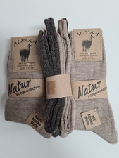 2 Paar Alpakasocken 100%