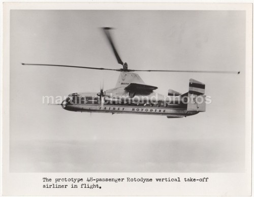 Fairey rotodyne hubschrauber - rotodyne,