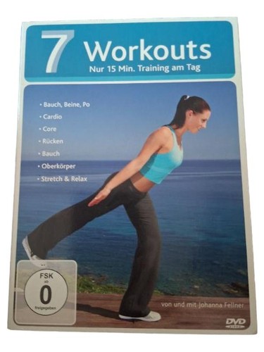 Johanna fellner fitness - dvd, 7x