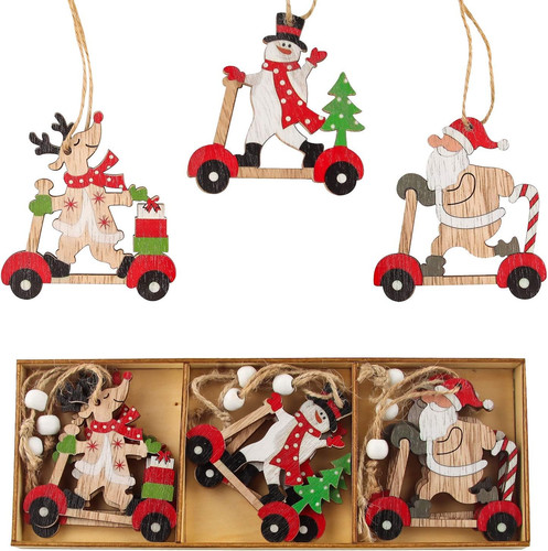 Christbaumschmuck aus holz 9 - christbaumschmuck, holz,