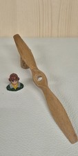 Holzpropeller und pilot für - pilot,