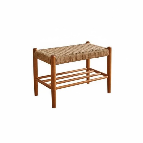 Geflochtene schuhbank - geflochtene,