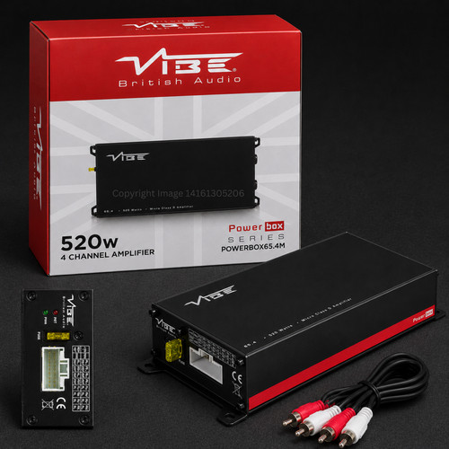 Vibe audio auto powerbox amp - audio,