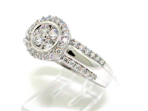 Brillant ring 585 weißgold - brillant,