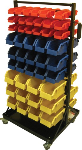 Sortierregal mit lagerboxen - 90,