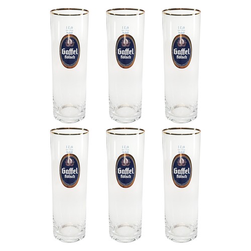 Gaffel kölsch bierglas - kölsch,