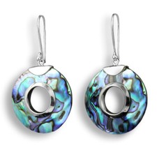 Perlmutt Muschel Ohrringe