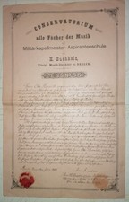 Antik Alt Urkunde Dokument v