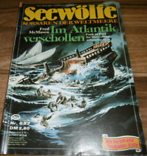 SEEWÖLFE # 627 -- im ATLANTIK verschollen // mit SEEMANNSKISTE 1. Aufl.1988