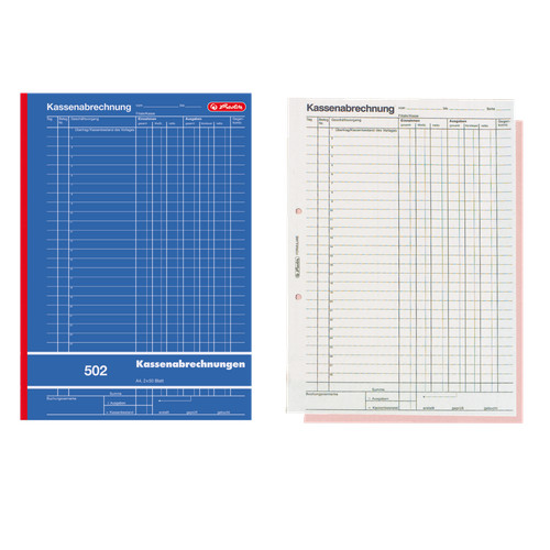 Herlitz kassenbuch 502 - kassenbuch,