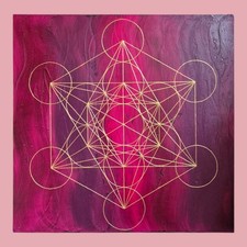 Metatrons Würfel Energiebild