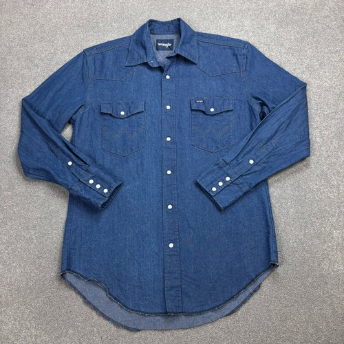 Wrangler jeanshemd erwachsene - jeanshemd,
