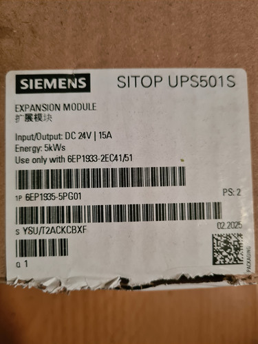 Siemens sitop ups501s - siemens,