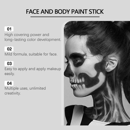Body paint stick - set, gesicht
