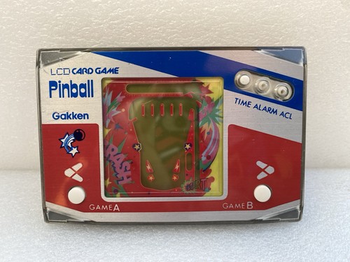 Gakken pinball lcd card - card, game