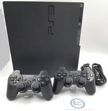Sony Playstation 3 PS3 Slim Konsole Schwarz CECH-2504A 160GB Controller