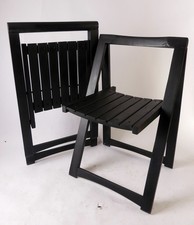 Set 2 Vintage Klappstuhl
