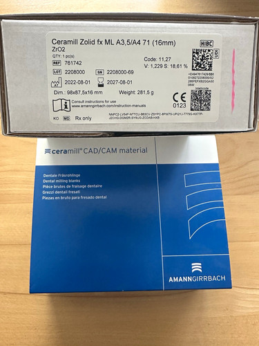 Amann girrbach ceramill - amann, zolid