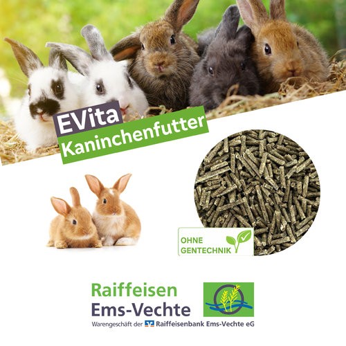 Kaninchenfutter pellets 20kg - kaninchenfutter,
