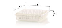 MANN-FILTER LUFTFILTER PEUGEOT