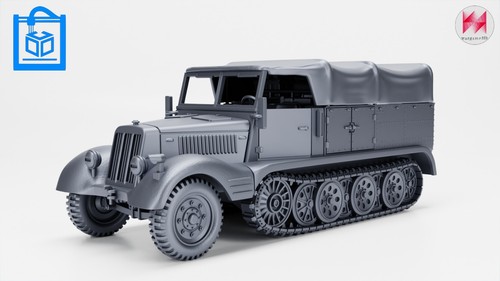 Half track kfz prime - sd.kfz.11,