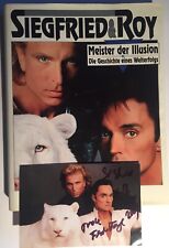 Siegfried & Roy signiert Las