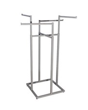 4x Kreuzständer Ständer Ladeneinrichtung Kleiderständer Textilständer Ständer 