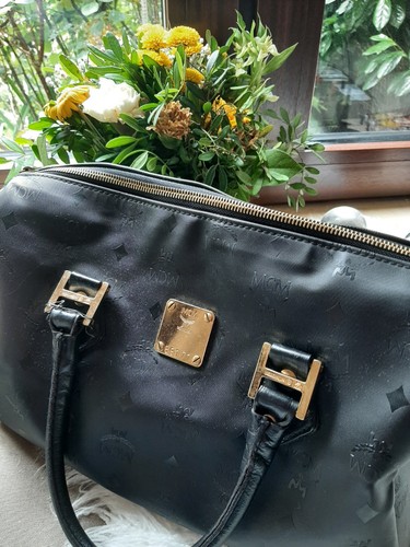 Mcm bowling bag schwarz - schwarz, er