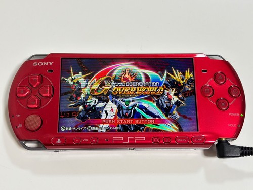 Sony psp 3000 - radiant, red
