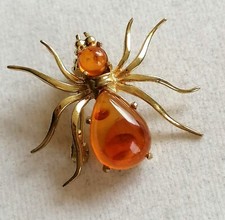 Gold brosche anstecknadel - gold,