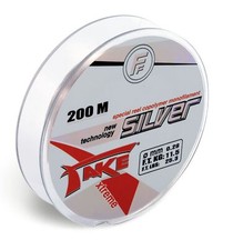 Lineaeffe Monofile Angelschnur Take Silver 200m 0,18 - 0,50mm Allround Schnur
