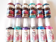 Textilsprühfarbe Stofffarbe Zerstäuber 50 ml Farbwahl