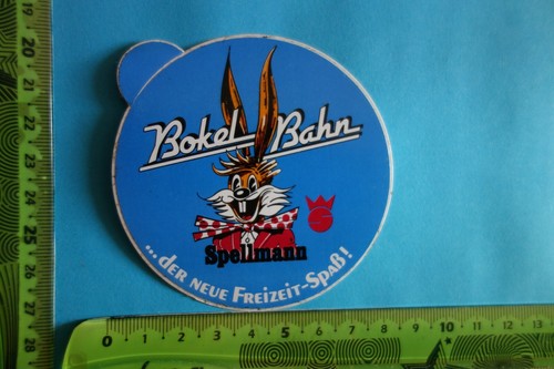 Alter aufkleber bokel bahn - aufkleber,