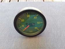 VDO TACHO 1980ÉR  EINLAGE Grün 60 KM/H Moped'Mofa Oldtimer Zündapp'Kreidler'Puch