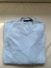 Herrenpullover Rover&Lakes hell blau L sehr gut