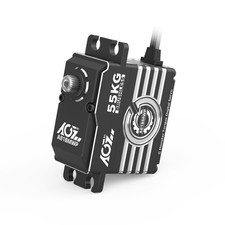 Brushless Servo 55KG HV AGF-RC A81BMWP Vollmetallgehäuse Wasserdicht Hochvolt