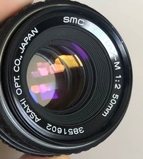 SMC PENTAX-M 50mm 1:2 - Objektiv - Asahi Lens