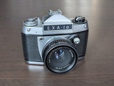 Exa 1a "mit Rückspulkurbel" , seltene Kleinserie + Tessar 2,8/50 - Bitte lesen