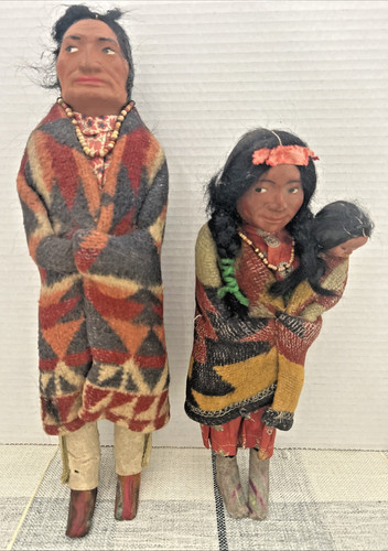 Große antike skookum - antike, indianer