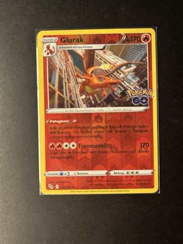Pokemon karte glurak - pokemon, 010/078