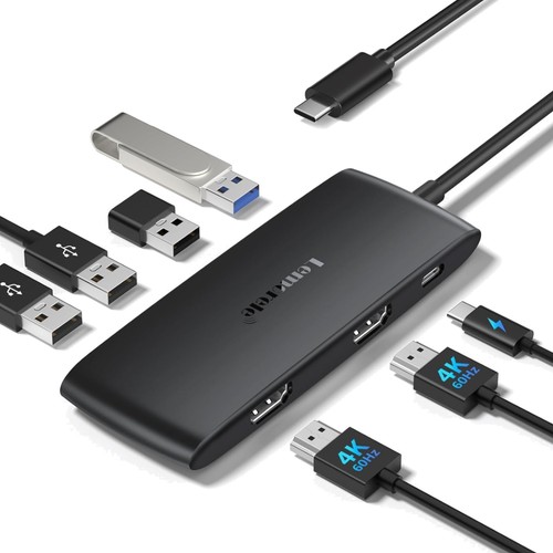 Docking station usb hub dual - docking,