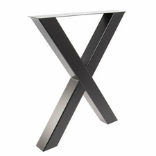 Tischgestell Tischbein X-Gestell Esstisch Schreibtisch Tisch Möbel Loft Tische