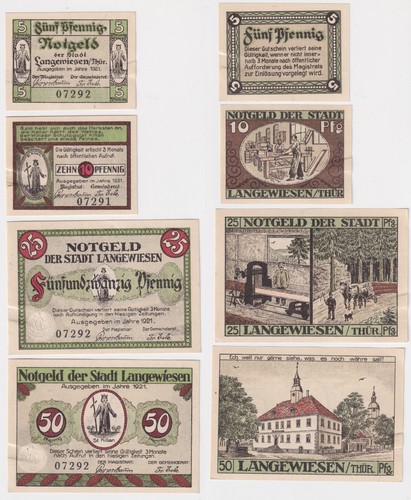 Kompl serie mit banknoten - kompl., 4